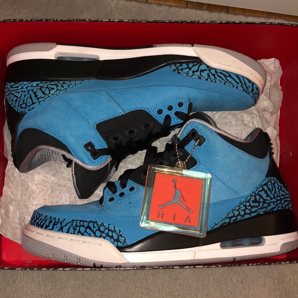 Air Jordan Retro 3 Powder Blue 136064-406